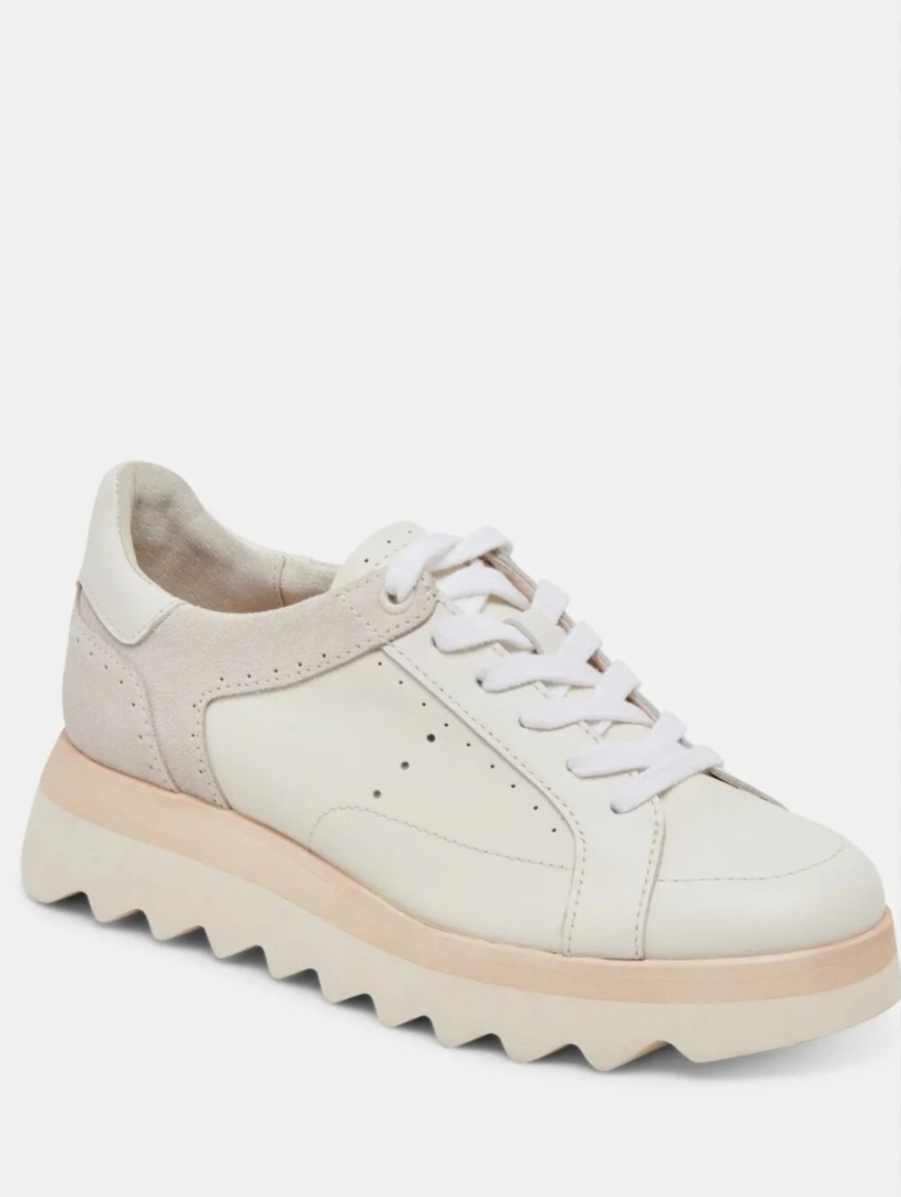 DV White Platform Jorgie Sneakers